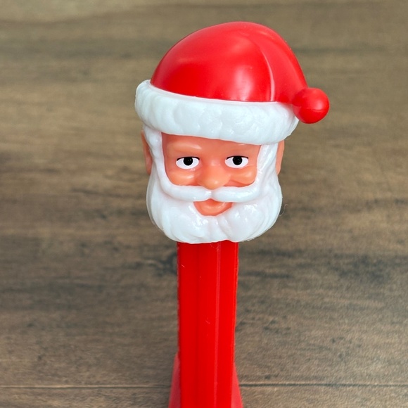 Vintage SANTA CLAUS CHRISTMAS Eyes Open Candy PEZ Dispenser Feet Slovenia 1980 - Picture 2 of 9